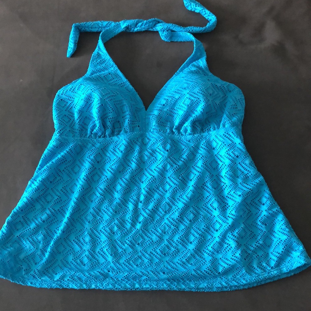 Catalina Women's Standard Crochet Tankini Swimsuit | 2X (18-20)
